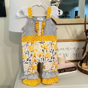 Baby Girl Floral Outfit